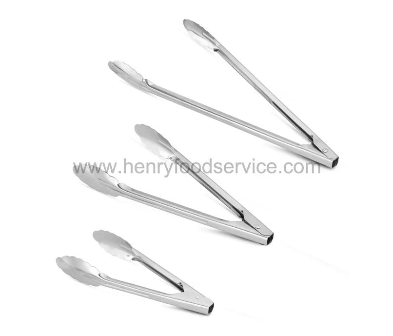 MM - Premium "LUXURY SERVING TONGS 6"", S/S 18/8" 1 MM - Premium "LUXURY SERVING TONGS 6"", S/S 18/8"