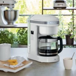 KITCHENAID DRIP COFFEE MAKER 1.7L - CLASSIC 5KCM1208 - WHITE 7 KITCHENAID DRIP COFFEE MAKER 1.7L - CLASSIC 5KCM1208 - WHITE