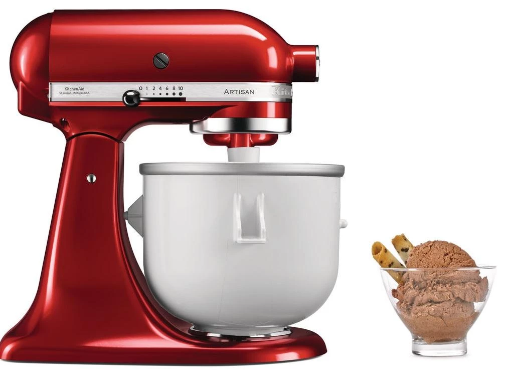 KITCHENAID ICE CREAM MAKER ATTACHMENT Mixers & Attachments 1 KITCHENAID ICE CREAM MAKER ATTACHMENT Mixers & Attachments