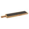 Lava Metal "WOODEN SERVICE PLATTER WITH PORCELAIN SURFACE, 60x15cm" Kitchenware