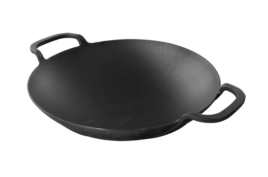 Lava Metal Kitchenware WOK ROUND DIAMETER Ø 38 CM. 1 Lava Metal Kitchenware WOK ROUND DIAMETER Ø 38 CM.