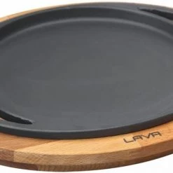 Lava Metal PIZZA / KREP / PANCAKE PAN, ROUND DIAMETER: 20 Cm Kitchenware