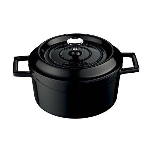 Lava Metal MINI CASSEROLE-DIAMETER: 10 CMS, COLOR: BLACK, 1 Lava Metal MINI CASSEROLE-DIAMETER: 10 CMS, COLOR: BLACK,