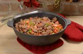 Lava Metal "ROUND DEEP CASSEROLE WITH GLASS LID DIA. 30 C., 6 LT." Kitchenware 2 Lava Metal "ROUND DEEP CASSEROLE WITH GLASS LID DIA. 30 C., 6 LT." Kitchenware