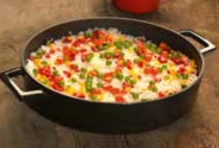 Lava Metal Kitchenware LAVA CASSEROLE MULTI PURPOSE BLACK - 24 CM