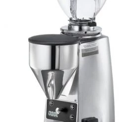 Mazzer Mini Electronic Type B White Espresso Grinder.