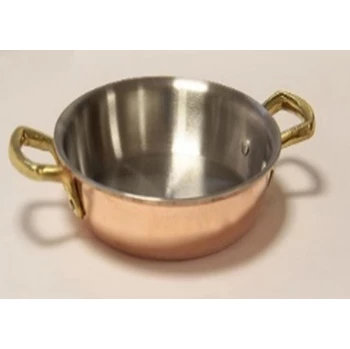 Ozti Kitchenware FRYPAN, MULTILAYER. 20*3.5, LONG S/S HANDLE, COPPER OUTSIDE LAYER. 1 Ozti Kitchenware FRYPAN, MULTILAYER. 20*3.5, LONG S/S HANDLE, COPPER OUTSIDE LAYER.