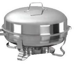 Ozti Tableware S/S ROUND CHAFING DISH, , Size:60 Cm, Cap: 20 Lt.