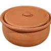 Ozti Kitchenware GLAZED POT WITH LID 14 CM