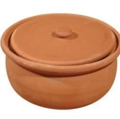 Ozti Kitchenware GLAZED POT WITH LID 14 CM