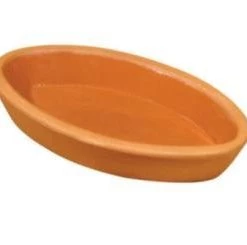 Ozti Tableware GLAZED PLATE OVAL 20*13 CM BLACK