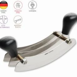 Pirge Kitchenware MINCING KNIFE 26 CM TRIPLE BLADE