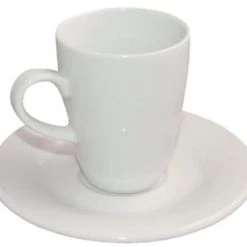 Revol Porcelain REVOL LIPARI CUP & SAUCER WHITE