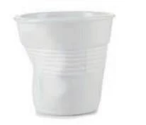 Revol Porcelain (652785)A L'ORIGINE ESPRESSO CRUMPLE TUMBLER,DIM:6.5X6 CM,CAP:2.75 OZ