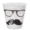 Revol Porcelain REVOL CAPPUCCINO CRUMPLE TUMBLER, WHITE MONSIEUR