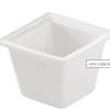 Revol Porcelain TIME SQUARE CUBE BOWL, WHITE