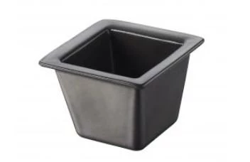 Revol Porcelain REVOL TIME SQUARE CUBE BOWL, SLATE Tableware 1 Revol Porcelain REVOL TIME SQUARE CUBE BOWL, SLATE Tableware