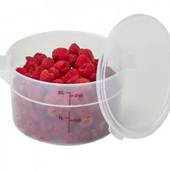 Cambro, Translucent Round Containers Kitchenware