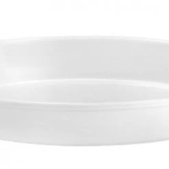 ROYALE PLAIN WHITE OVAL DISH -24 CM