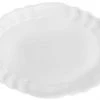 ROYALE PLAIN WHITE OVAL PLATE - 37 CM Tableware