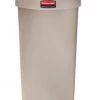 Rubbermaid SLIM JIM 68 L RESIN STEP ON BEIG.