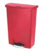 Rubbermaid Cleaning And Hygiene SLIM JIM 90 L RESIN STEP ON RED