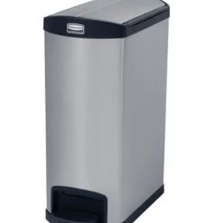 Rubbermaid Cleaning And Hygiene SLIM JIM 50L/13G ES METAL STEP ON BLACK
