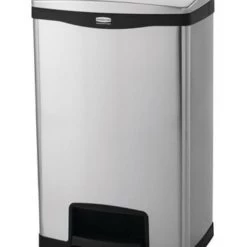 Rubbermaid SLIM JIM 50L/13G FS METAL STEP ON 2 LINER Cleaning And Hygiene