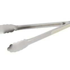 Rubbermaid Heavy Duty Utility Tongs (12"L) Brown