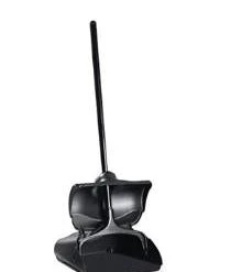 Rubbermaid FG253200BLA Lobby Pro Plastic Upright Dust Pan With Cover Cleaning And Hygiene