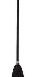 Cleaning And Hygiene Rubbermaid FG253100BLA Lobby Pro Plastic Upright Dust Pan - Black
