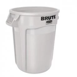 Rubbermaid Brute Vented Container 32 Gal - White