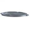 Rubbermaid "BRUTE WASTE CONTAINER LID FOR CONTAINER # 2655, COLOR:GRAY"