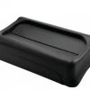 Rubbermaid Slim Jim Swing Lid - Black Cleaning And Hygiene