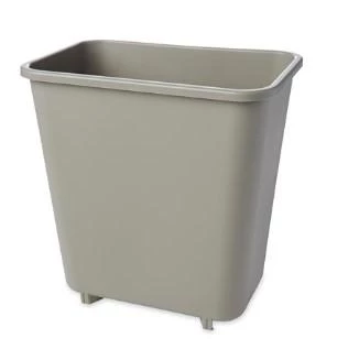 Rubbermaid Wastebasket 8 Qt - Beige Cleaning And Hygiene 1 Rubbermaid Wastebasket 8 Qt - Beige Cleaning And Hygiene