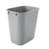 Rubbermaid Wastebasket 13 Qt - Gray Cleaning And Hygiene