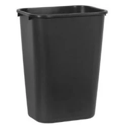 Rubbermaid Wastebasket 41 QT - Black Cleaning And Hygiene