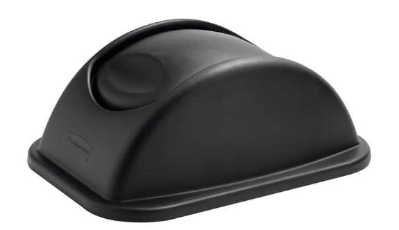Cleaning And Hygiene Rubbermaid Wastebasket Lid 28 QT - Black 1 Cleaning And Hygiene Rubbermaid Wastebasket Lid 28 QT - Black