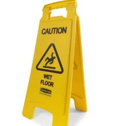 Rubbermaid Cleaning And Hygiene FLOOR SIGN WITH MULTI-LIGUAL