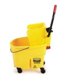 Cleaning And Hygiene Rubbermaid Mop Bucket Yellow