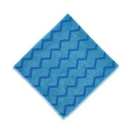 Rubbermaid FGQ62000BL00 HYGEN 16" X 16" Blue Microfiber Cloth Cleaning And Hygiene
