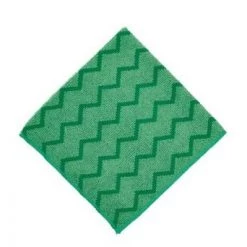 Rubbermaid FGQ62000GR00 HYGEN 16" X 16" Green Microfiber Cloth