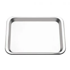 Thai Stainless RECTANGULAR TRAY 35 CM. Kitchenware
