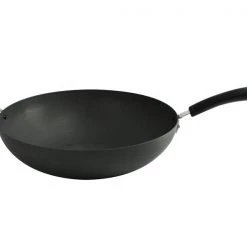 Thai Stainless SEAGULL HARD ANODIZED WOK 36 CM Kitchenware