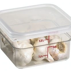 Cambro Cover Fit For 2qt & 4qt Food Storage Square Container Kitchenware