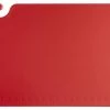 San Jamar "CUTTING BOARD, WG, DIM: 32.5X53X1.5CM, COLOR: RED"