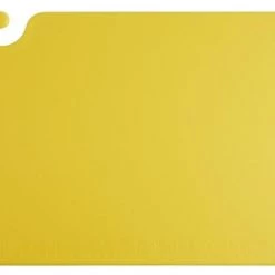San Jamar Kitchenware "CUTTING BOARD, WG, DIM: 32.5X53X1.5CM, COLOR: YELLOW"