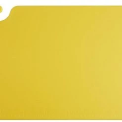 San Jamar CUTTING BOARD WG DIM: 40X60X1.5CM COLOR: YELLOW Kitchenware