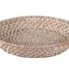 SPH Basket "ROUND RATTAN BASKET, DIM: 25xH7CM." Food Display