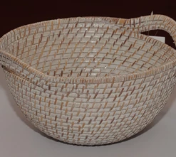 SPH Basket BAMBOO BASKET/ DIA: 27XH12CM